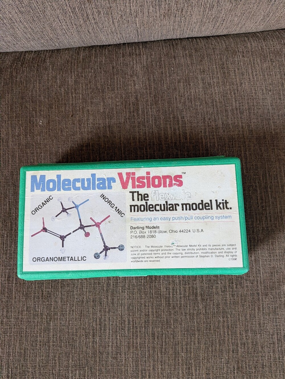 1992 Molecular Visions Molecular Kit
